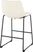 Pridemore II White Counter Height Stool, Set of 2