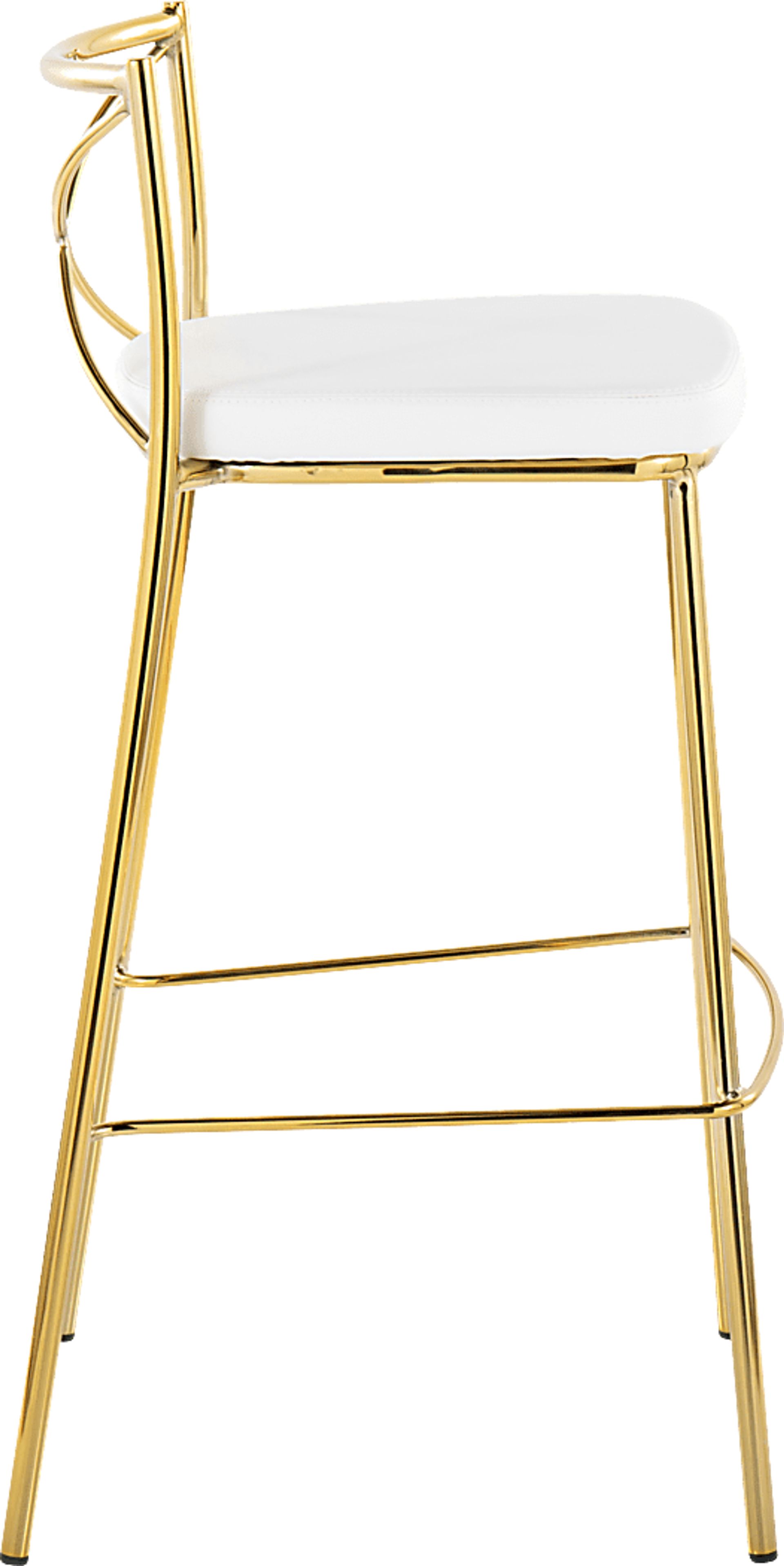 Prienwood White Barstool, Set of 2 - Image 5