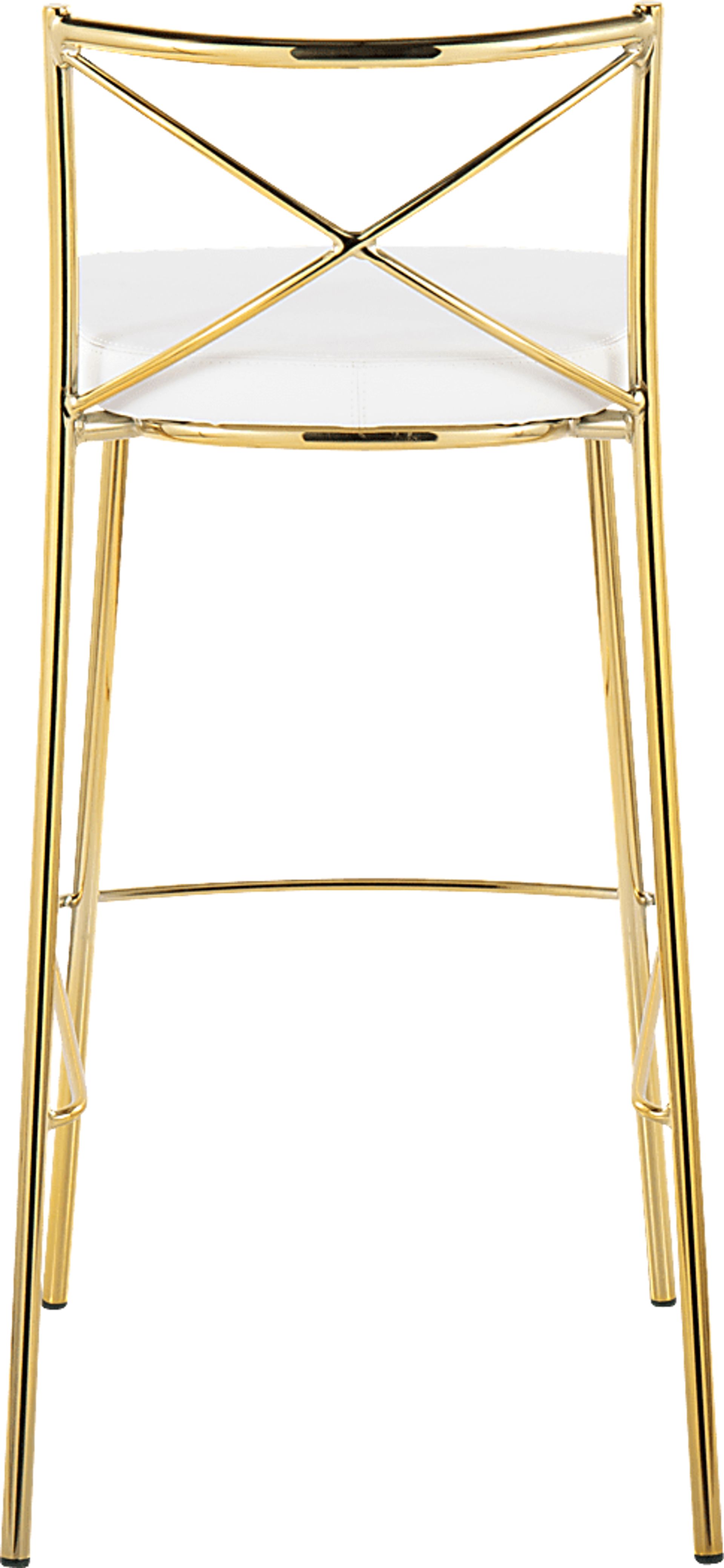 Prienwood White Barstool, Set of 2 - Image 7