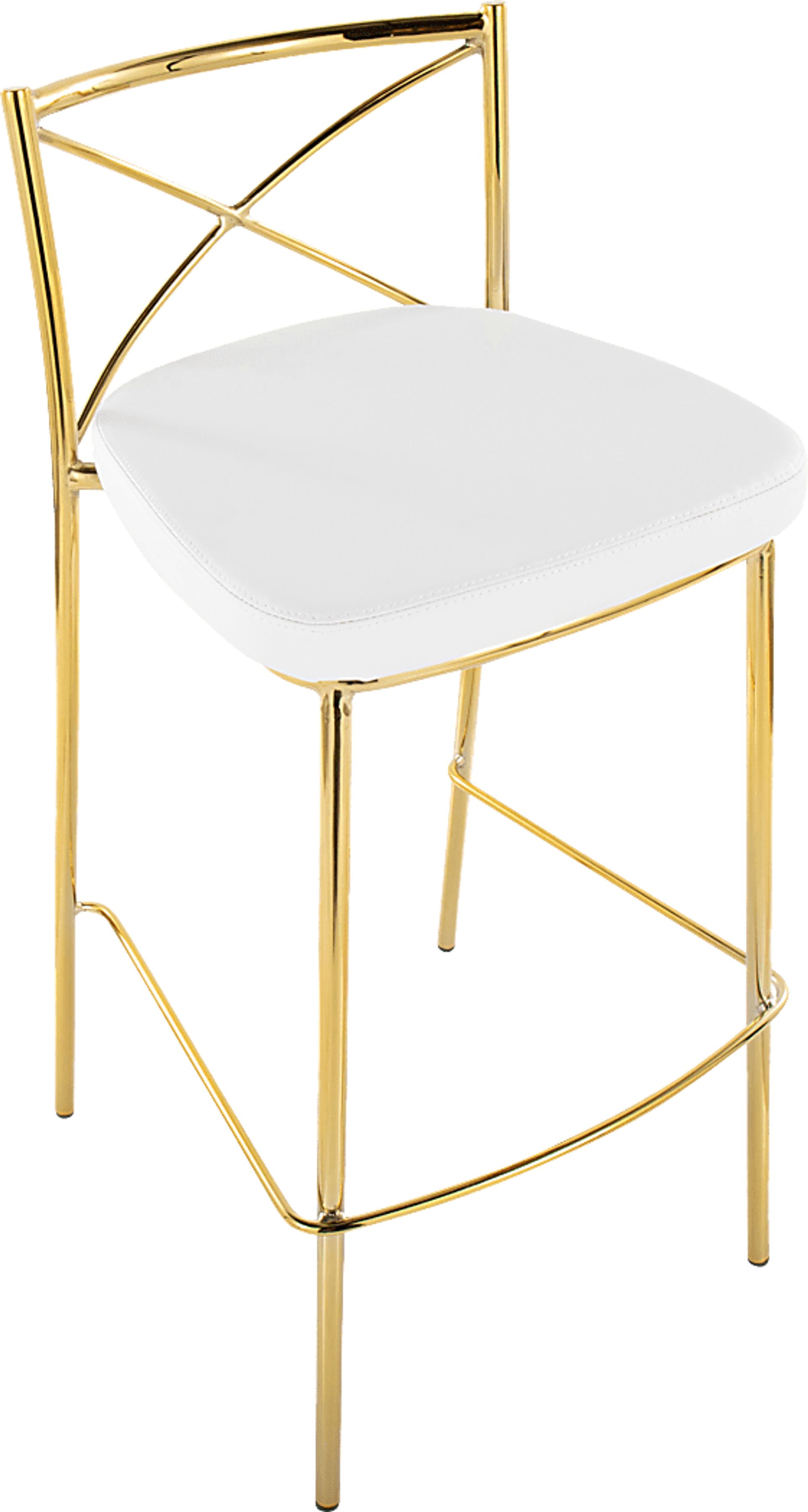 Prienwood White Barstool, Set of 2 - Image 9