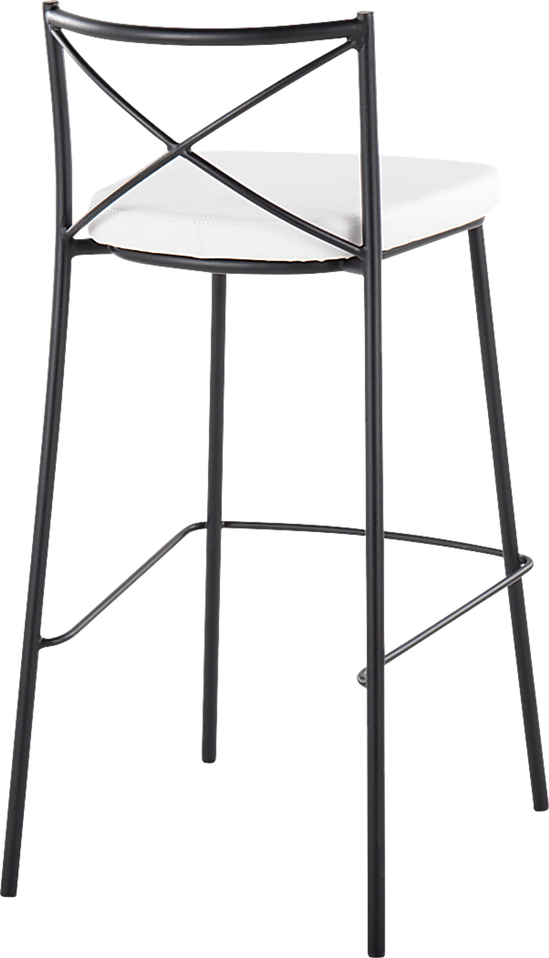 Prienwood White Barstool, Set of 2 - Image 6