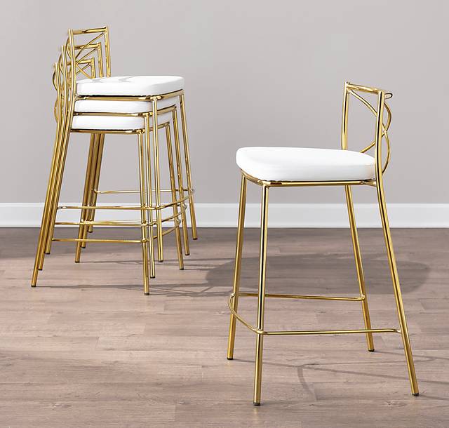 Prienwood White Counter Height Stool, Set of 2 - Thumbnail - Image 7