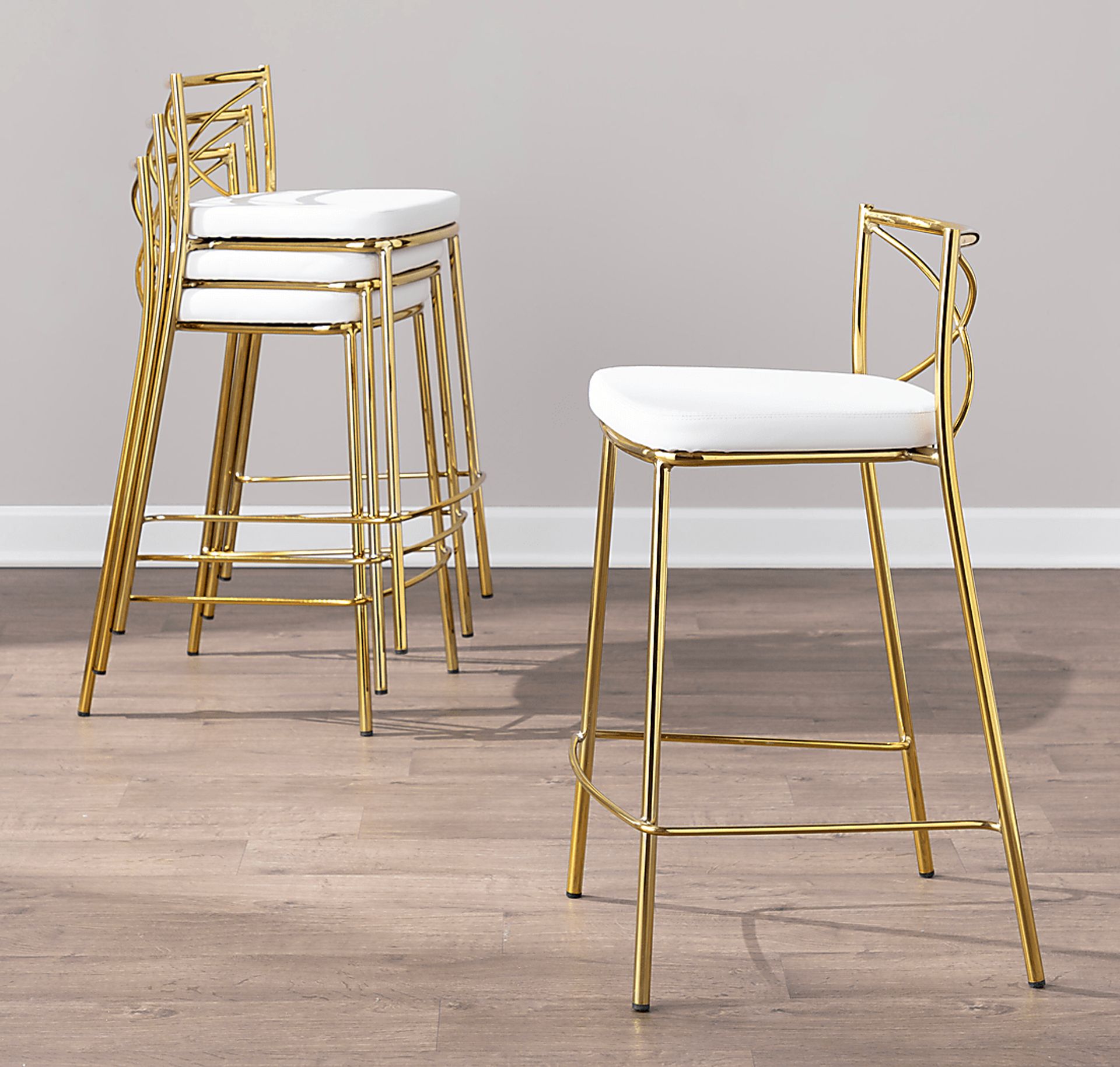 Prienwood White Counter Height Stool, Set of 2 - Image 7