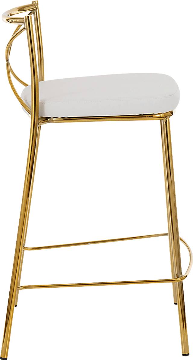 Prienwood White Counter Height Stool, Set of 2 - Thumbnail - Image 9