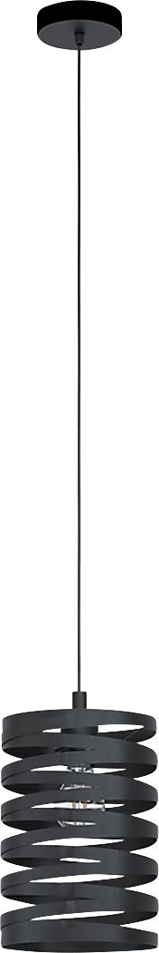 Prieta Place Black Pendant