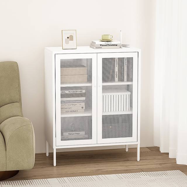 Primediany White Accent Cabinet - Thumbnail - Image 2