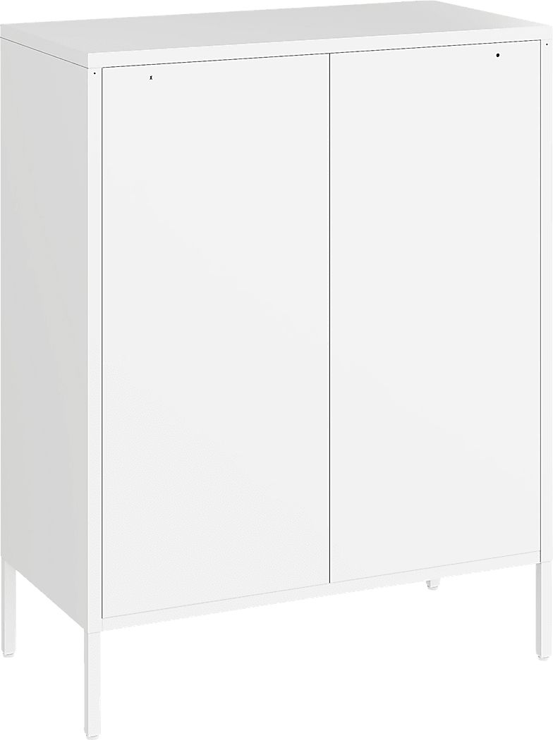 Primediany White Accent Cabinet