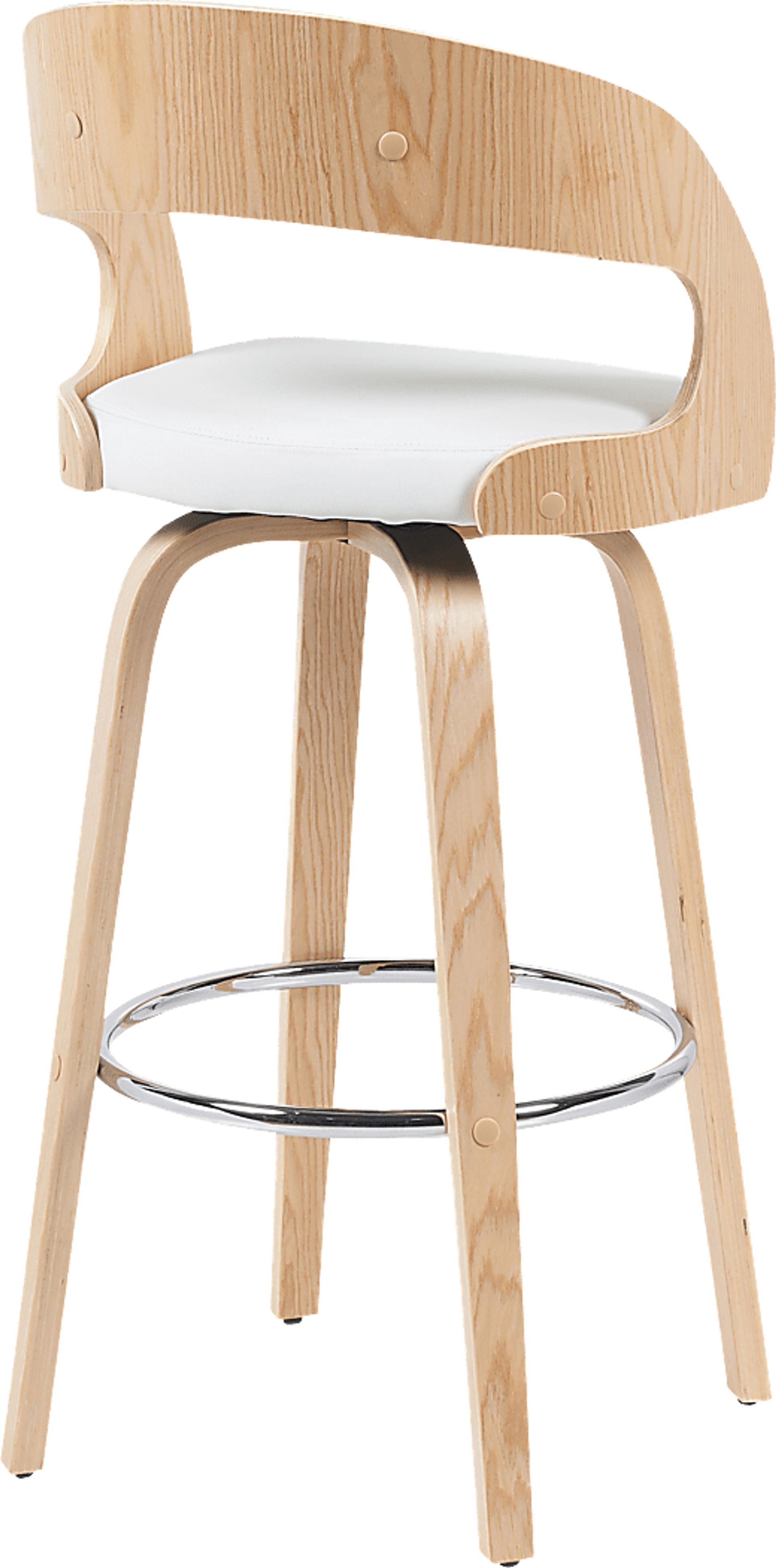 Primegold White Barstool - Image 5