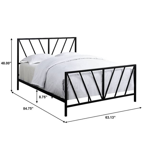 Primmwood Black Queen Bed - Thumbnail - Image 7