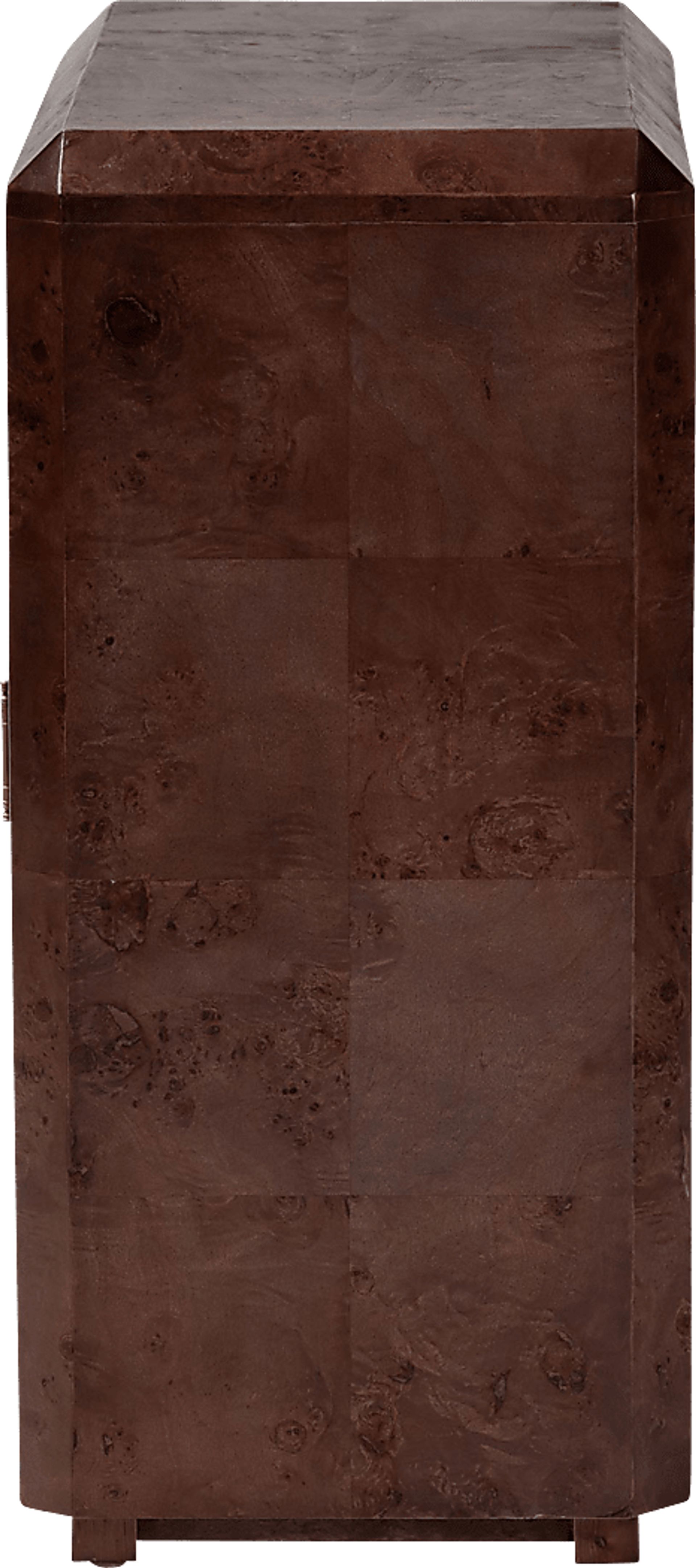 Primsun Dark Brown Accent Cabinet - Image 4