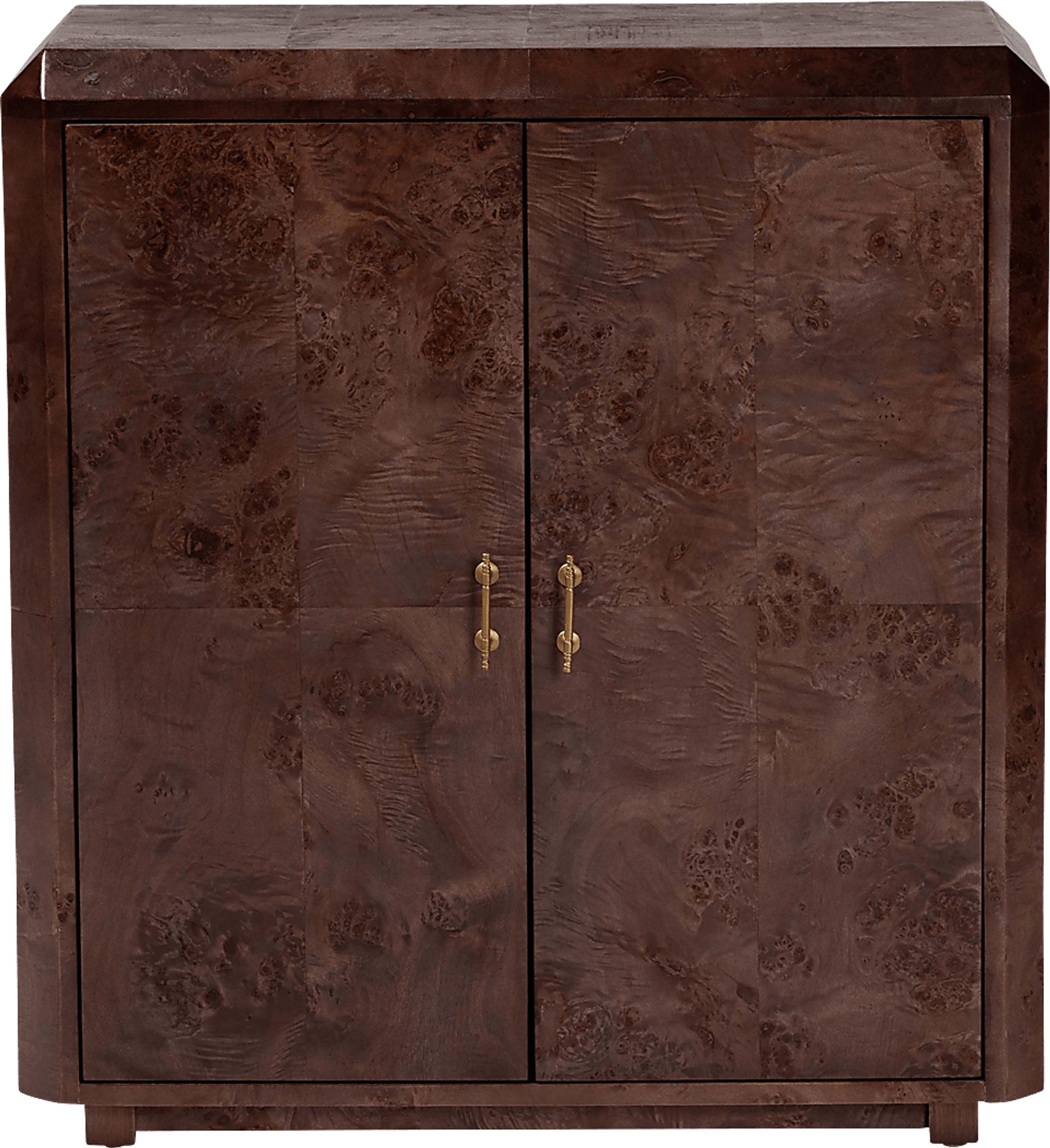 Primsun Dark Brown Accent Cabinet - Image 8
