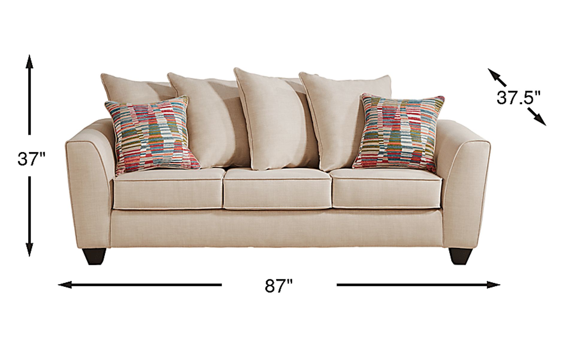 Dimension Image. Please refer to the Dimension Tab on this page for dimension details.