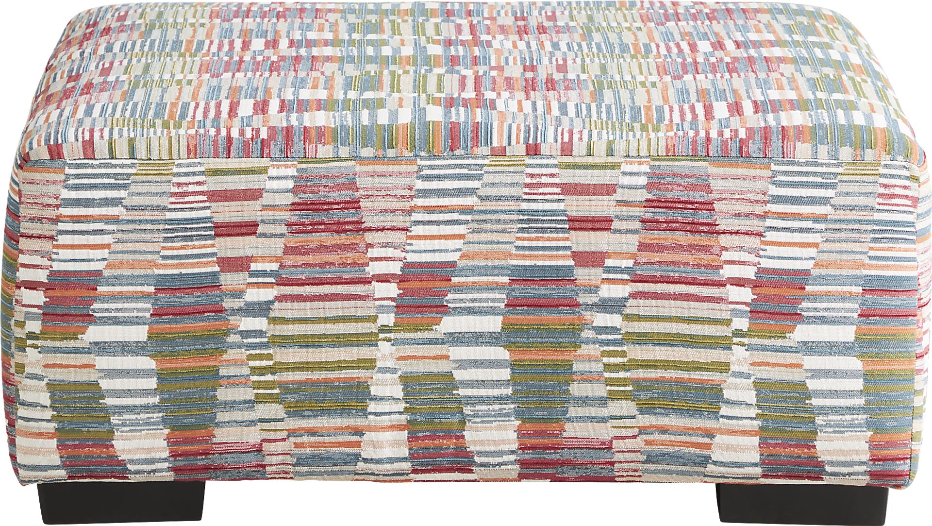 Primwell Place Multicolored Cocktail Ottoman - Image 2