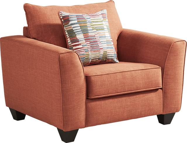 Primwell Place Orange 8 Pc Living Room - Thumbnail - Image 7