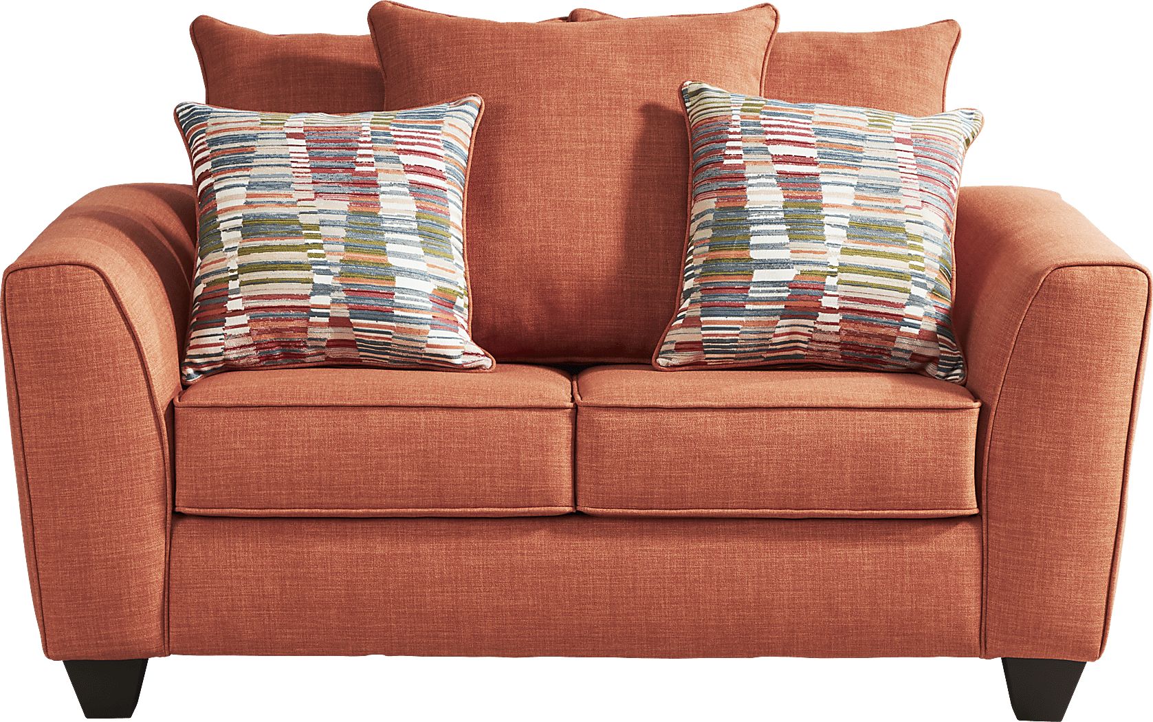 Primwell Place Orange Loveseat Rooms To Go