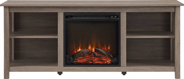 Primwood Driftwood 58 in. Console, With Electric Fireplace - Thumbnail - Image 3