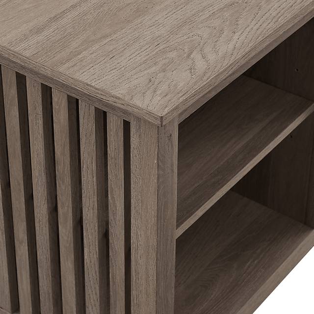 Primwood Driftwood 58 in. Console, With Electric Fireplace - Thumbnail - Image 5