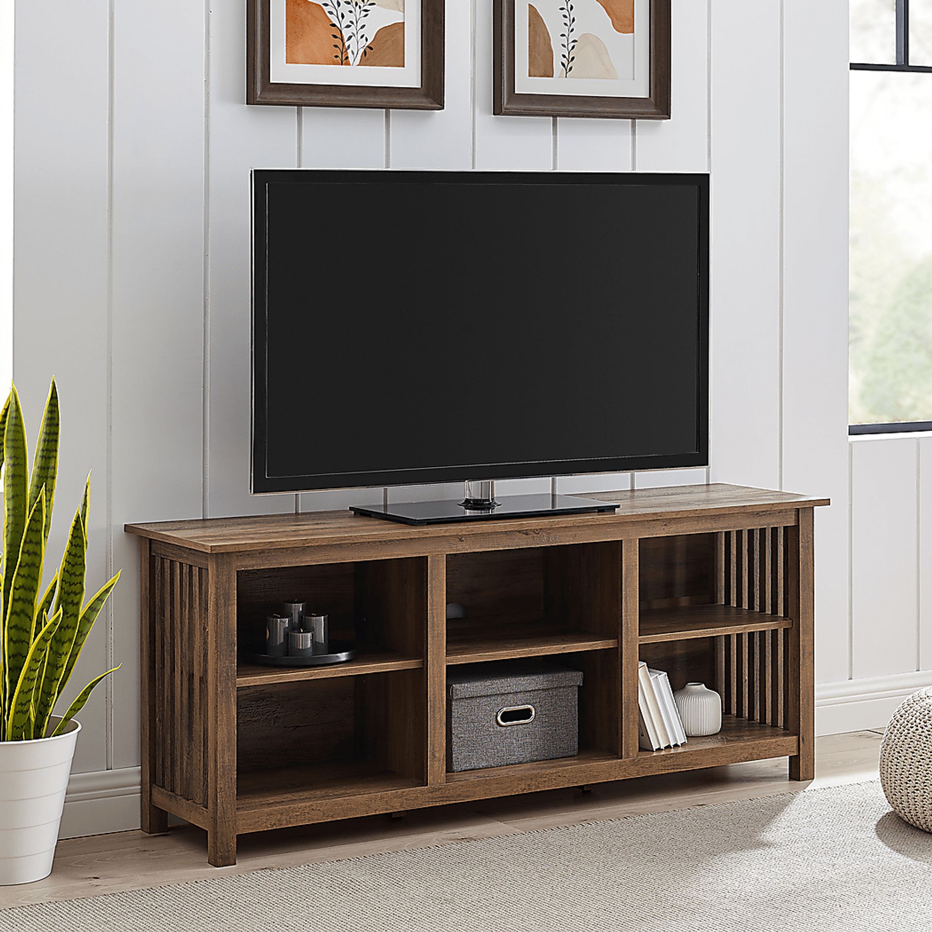 Primwood Oak 58 in. Console - Image 6