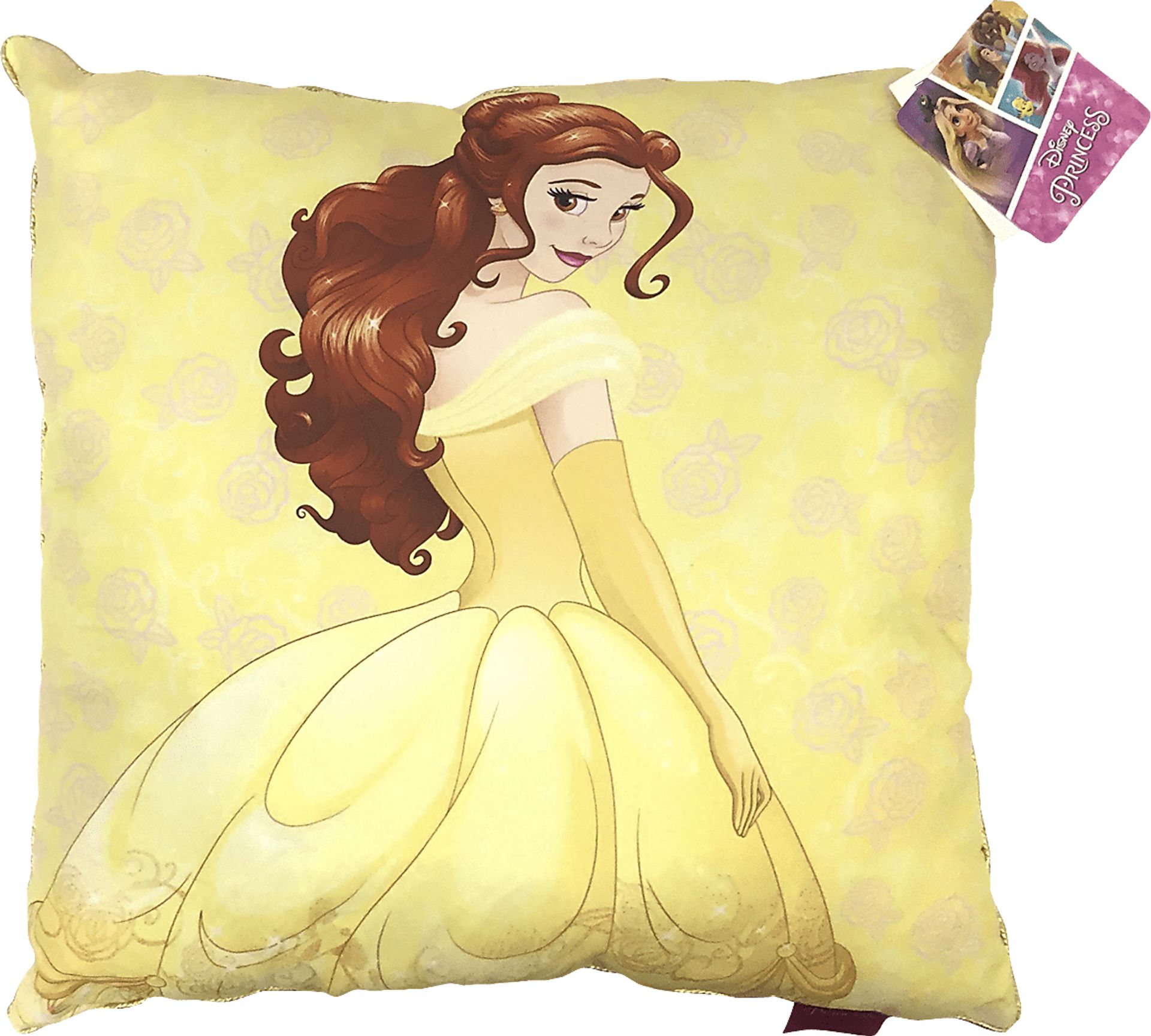 Princess Heart Strong Belle Pillow - Image 1