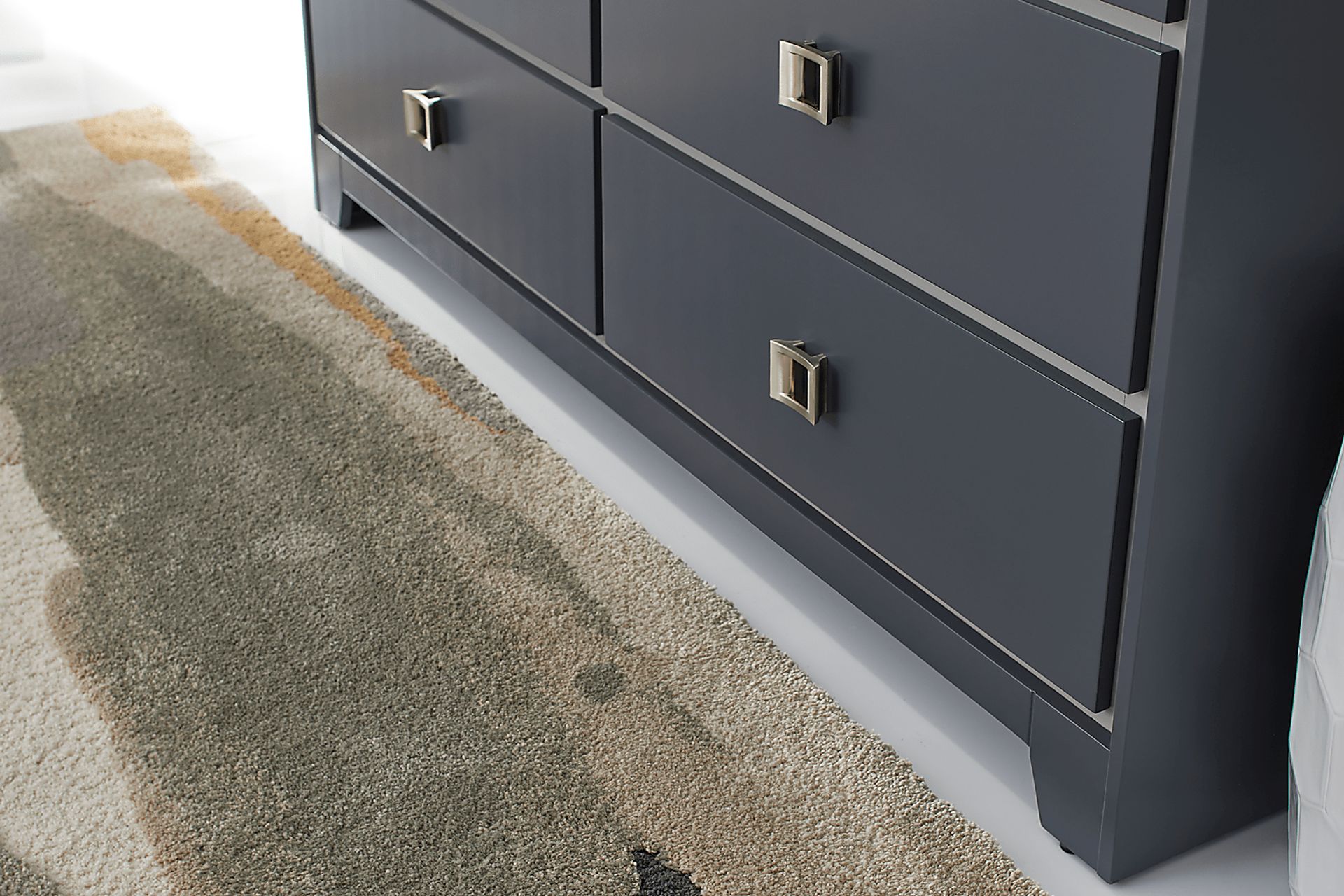Princeton Hall Blue 5 Pc King Bedroom - Image 7