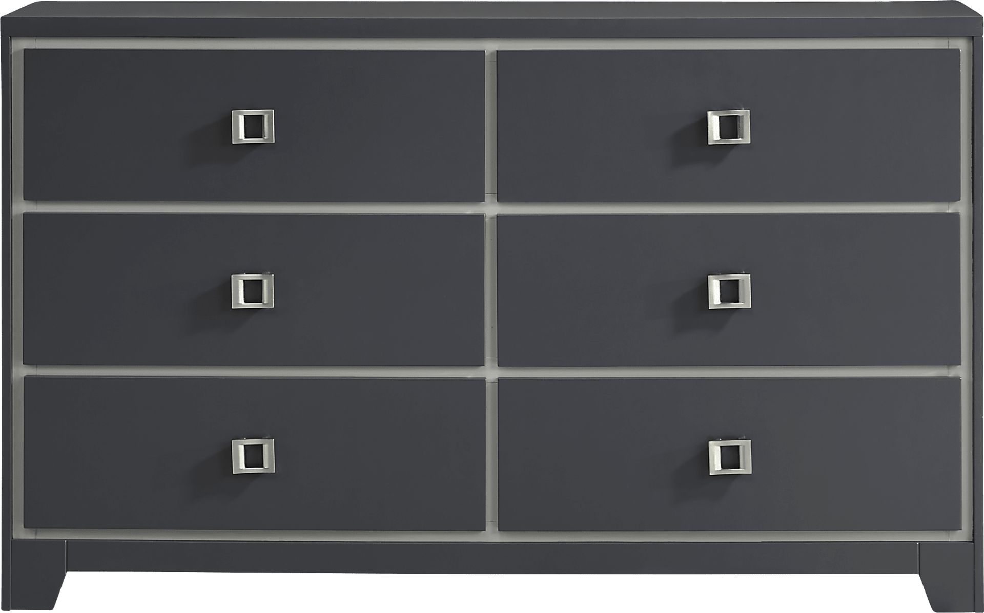 Princeton Hall Blue 5 Pc King Bedroom - Image 5
