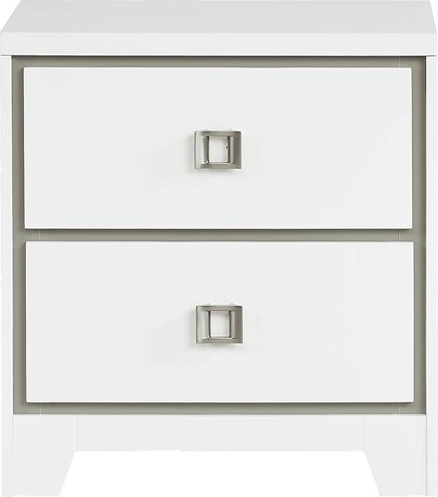 Princeton Hall White 5 Pc King Bedroom - Thumbnail - Image 6
