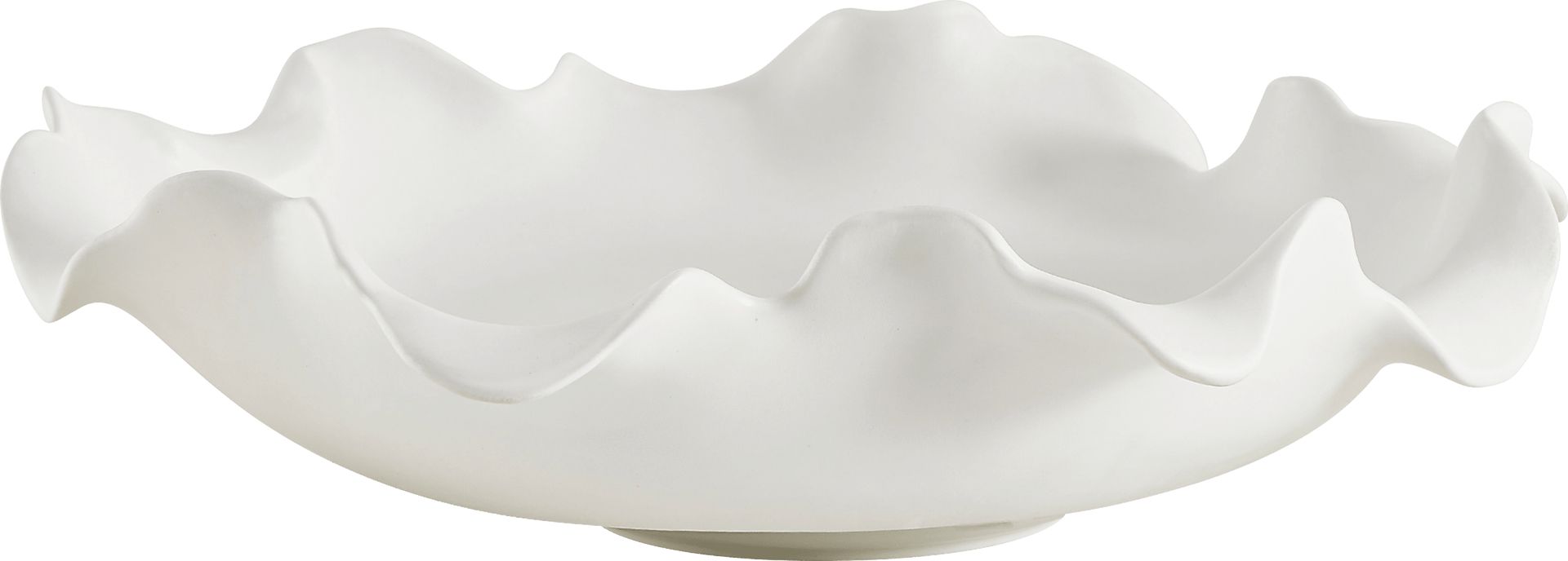 Priscia White Outdoor Bowl - Image 1