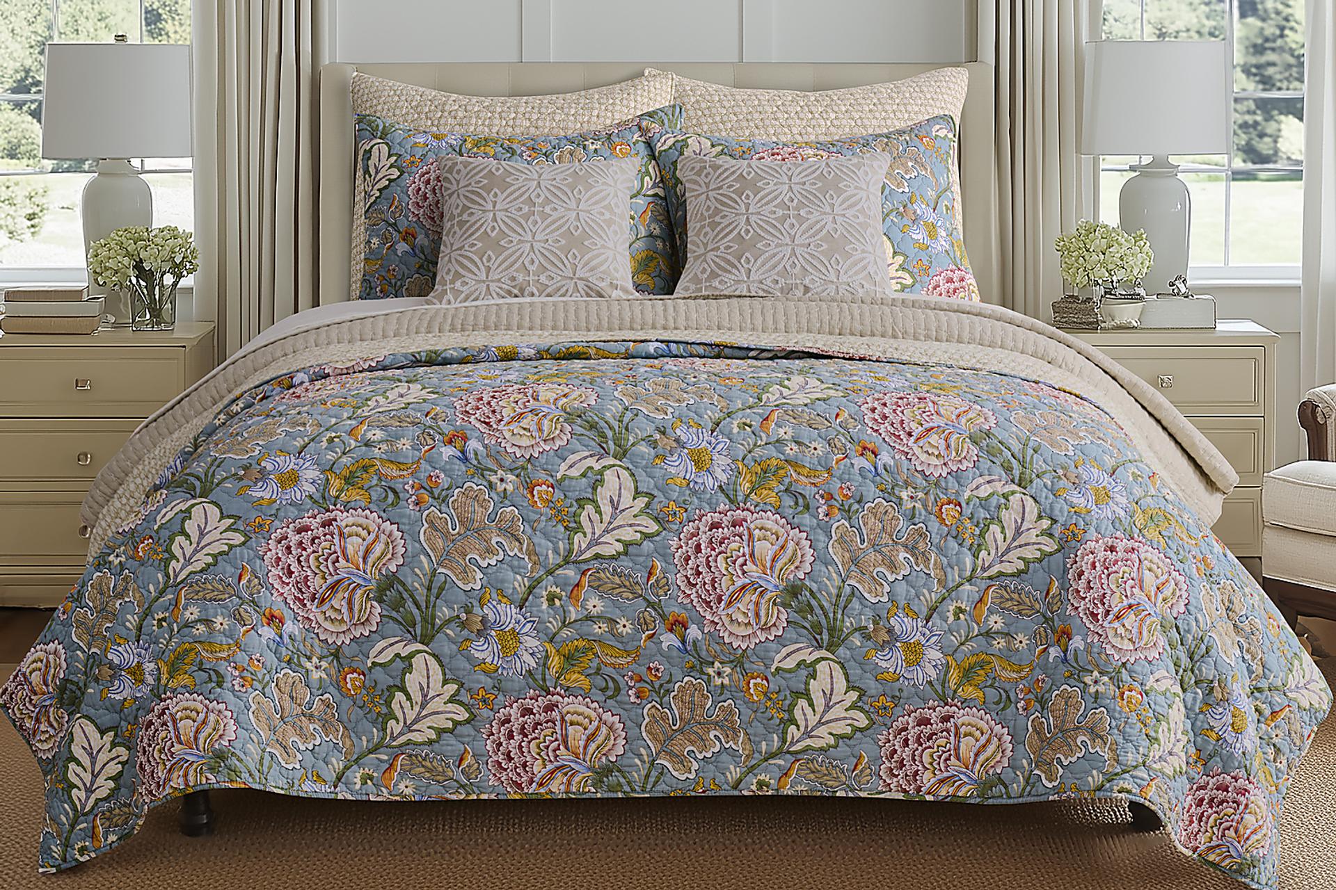 Prixi Multi 3 Pc King Quilt Set