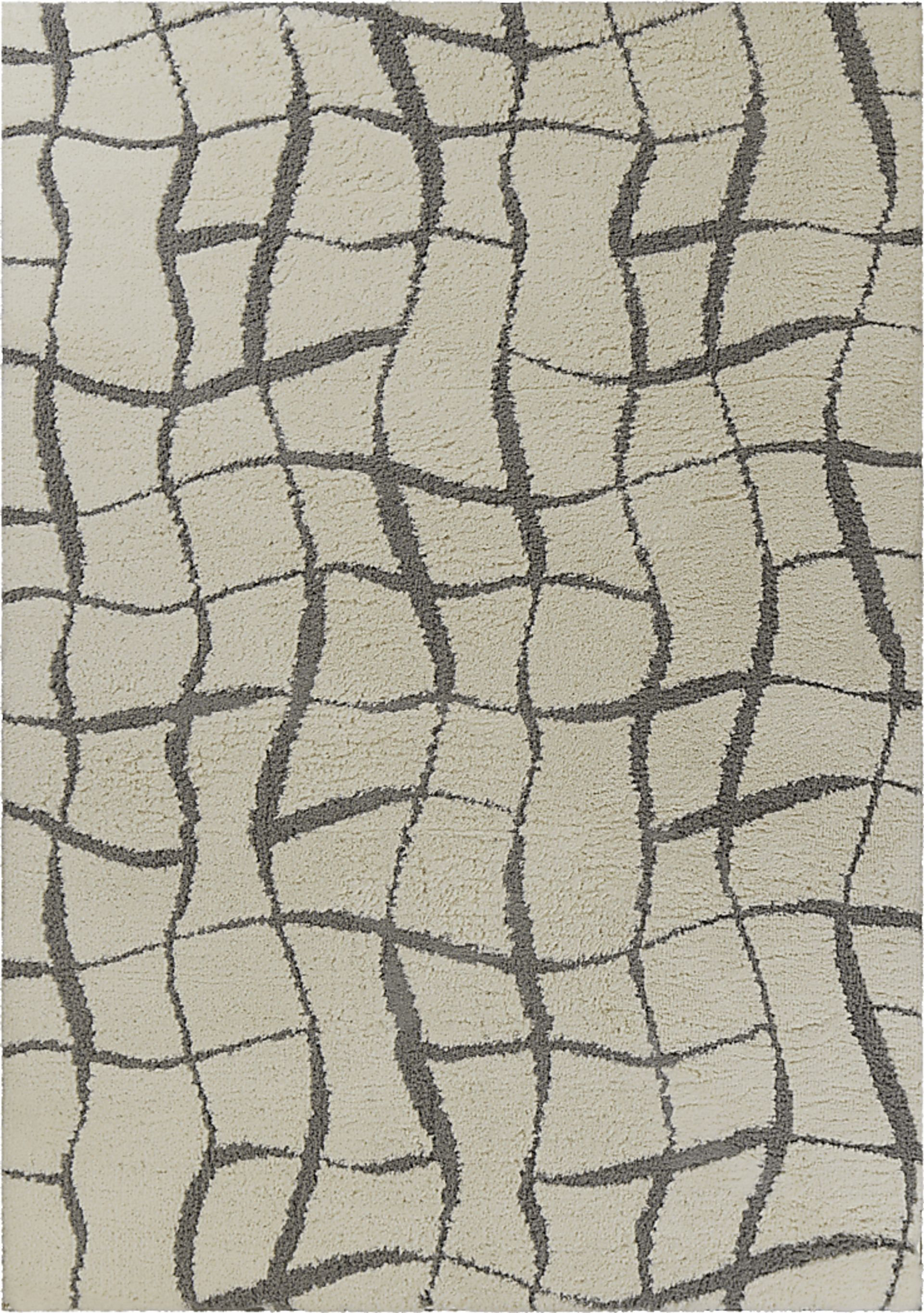 Procier Ivory 5'3 x 7'7 Rug - Image 1