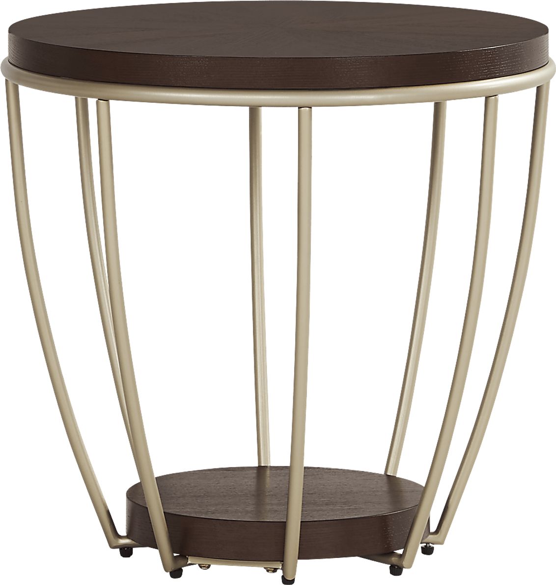 Prospect Heights Brown Cherry End Table