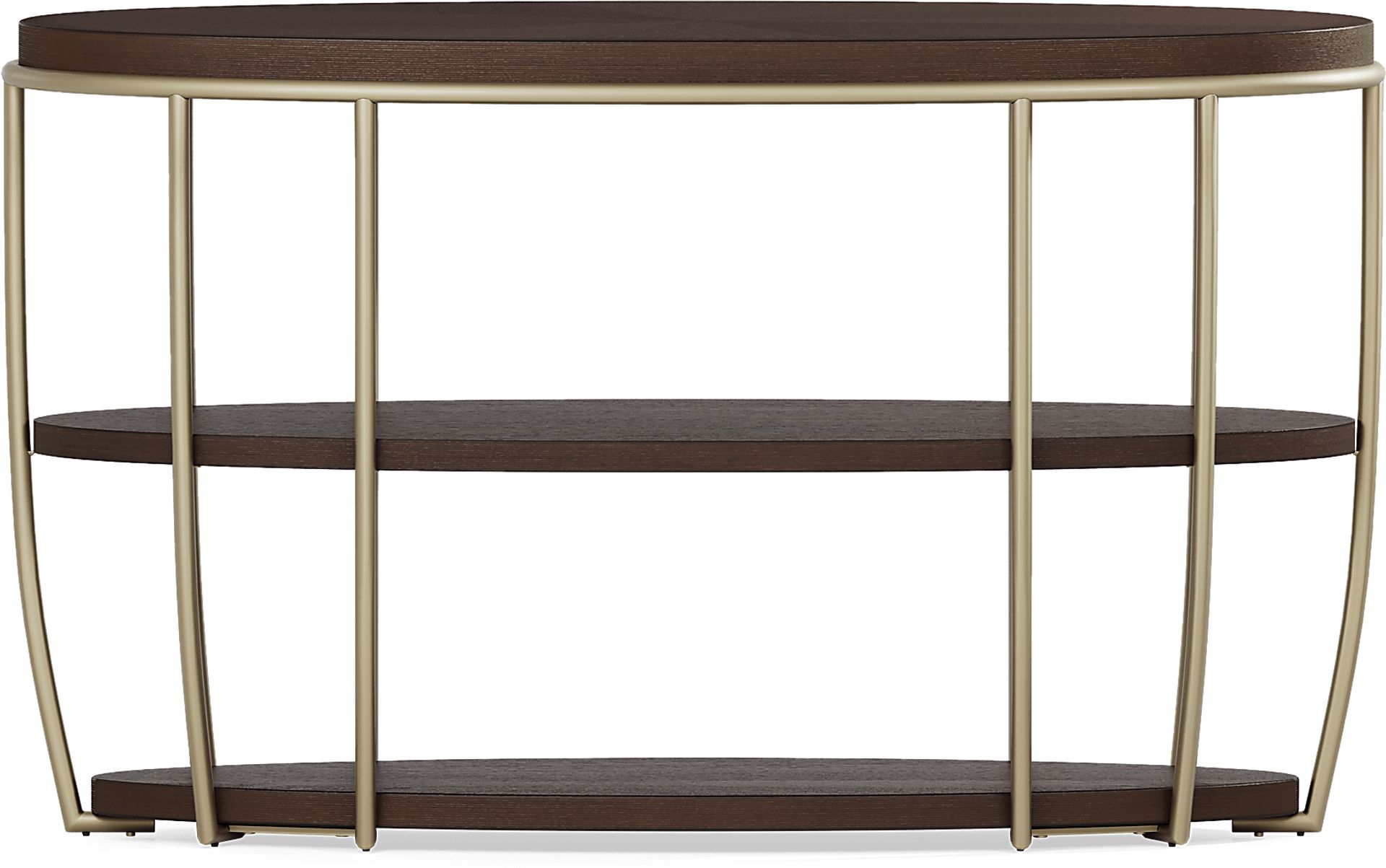 Prospect Heights Brown Cherry Finish Sofa Table - Image 2