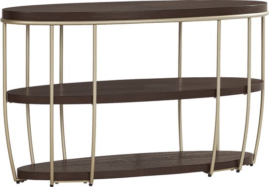 Prospect Heights Brown Cherry Sofa Table