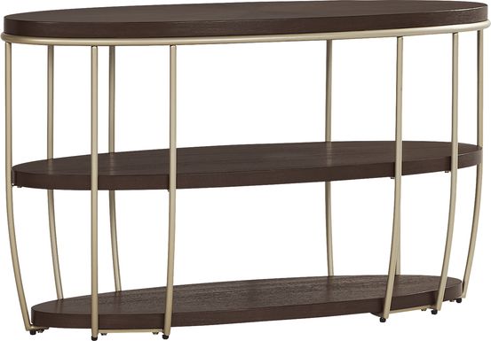 Prospect Heights Brown Cherry Finish Sofa Table