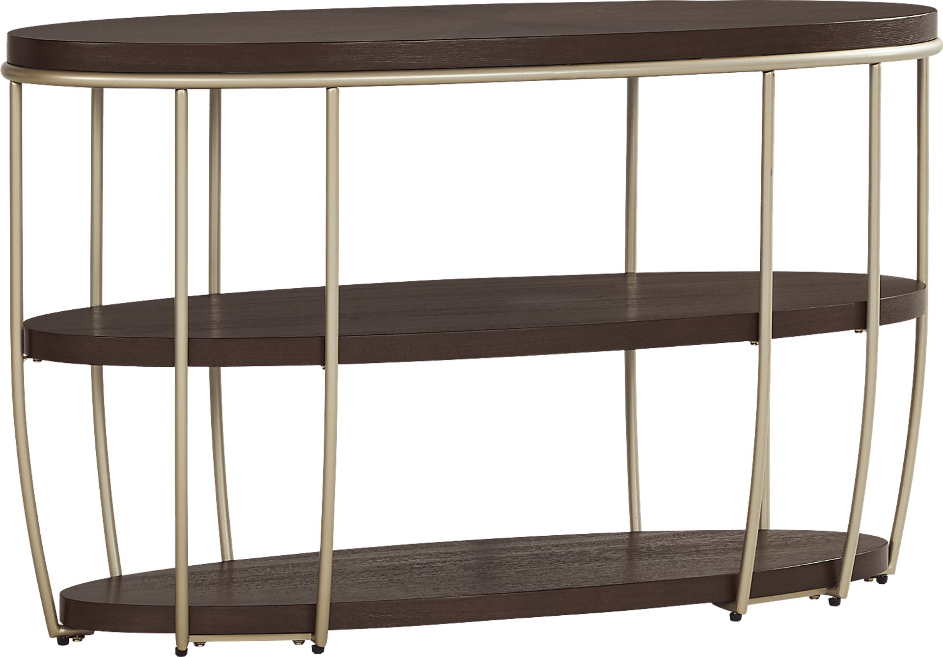 Prospect Heights Brown Cherry Sofa Table - Image 1
