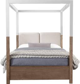 3 pc king canopy bed