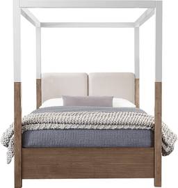 3 pc queen canopy bed