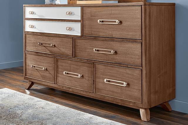 Prospect Heights Caramel 5 Pc King Canopy Bedroom - Thumbnail - Image 7