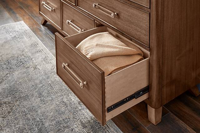 Prospect Heights Caramel 5 Pc King Canopy Bedroom - Thumbnail - Image 9