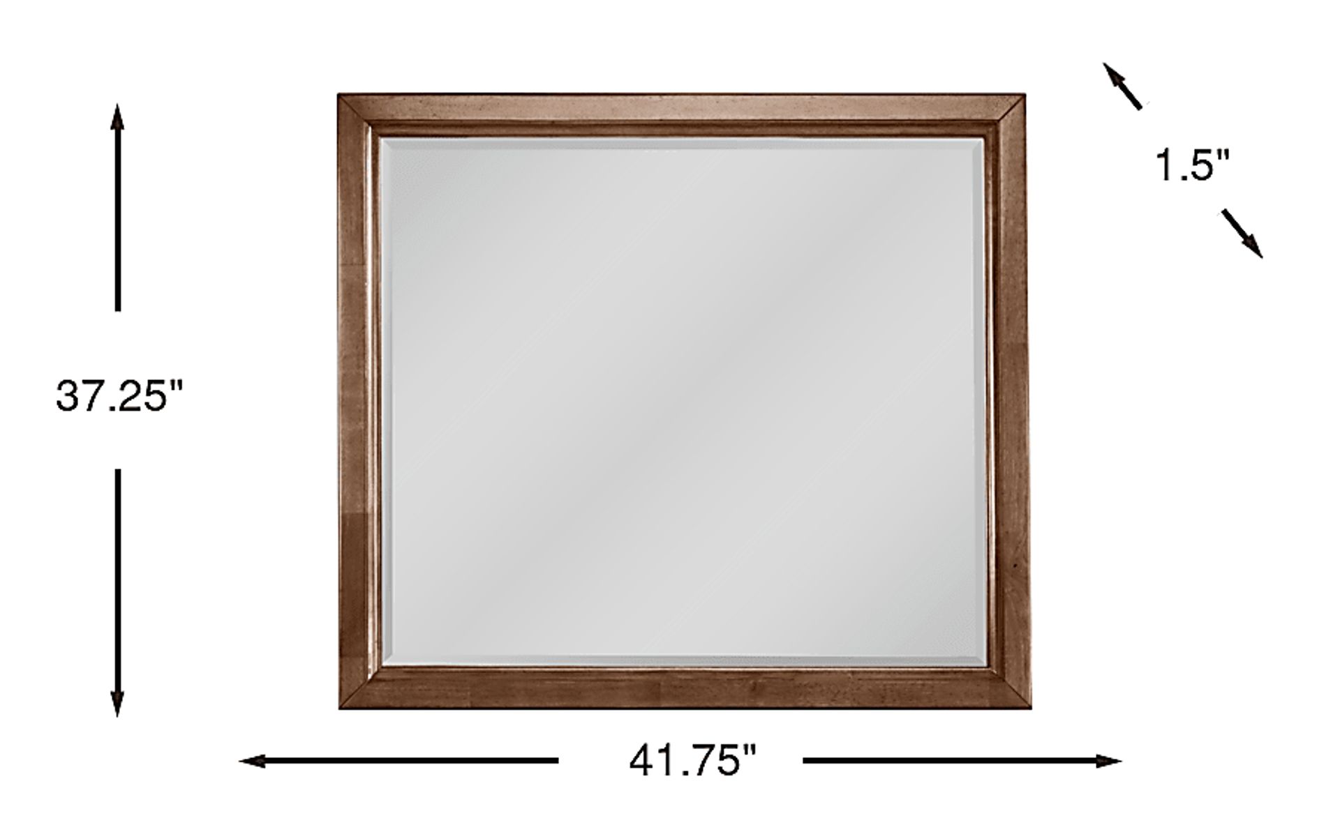 Dimension Image. Please refer to the Dimension Tab on this page for dimension details.