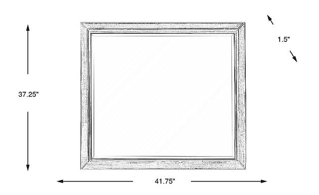 Dimension Image. Please refer to the Dimension Tab on this page for dimension details.