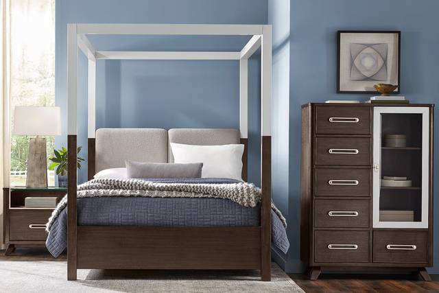 Prospect Heights Dark Brown Door Chest - Thumbnail - Image 2