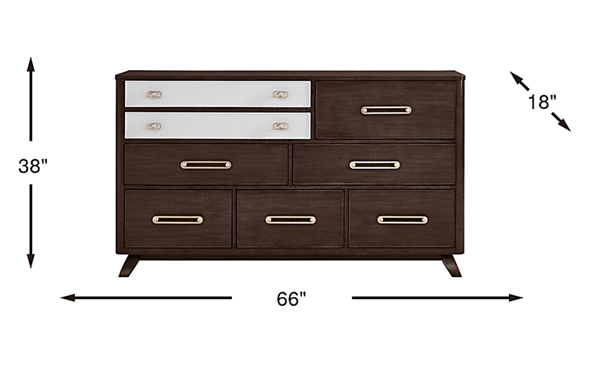 Dimension Image. Please refer to the Dimension Tab on this page for dimension details.