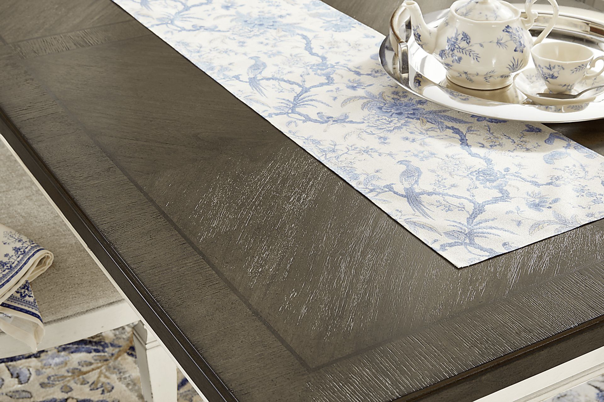 Provence Brown Dining Table - Image 5
