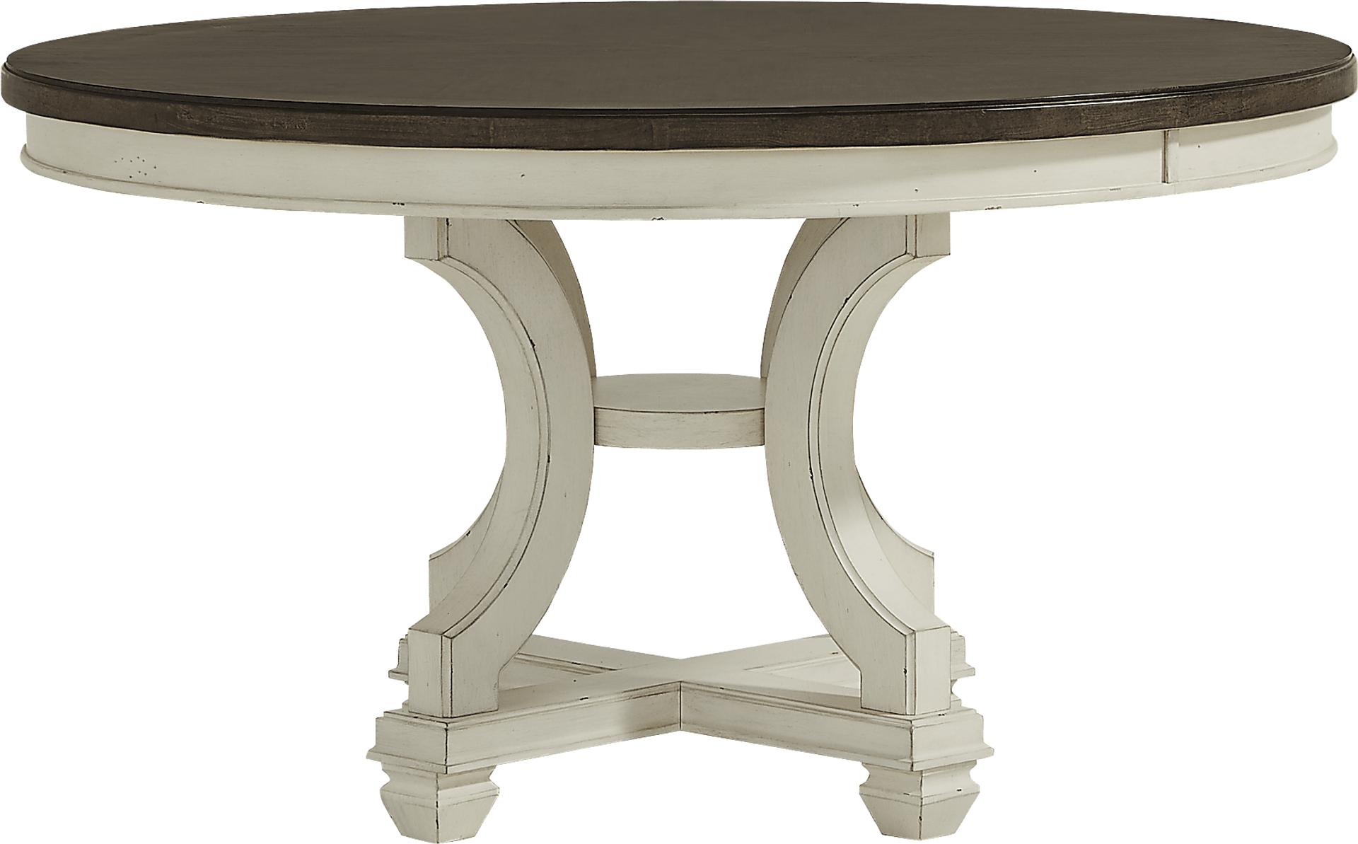 Provence Brown Round Dining Table