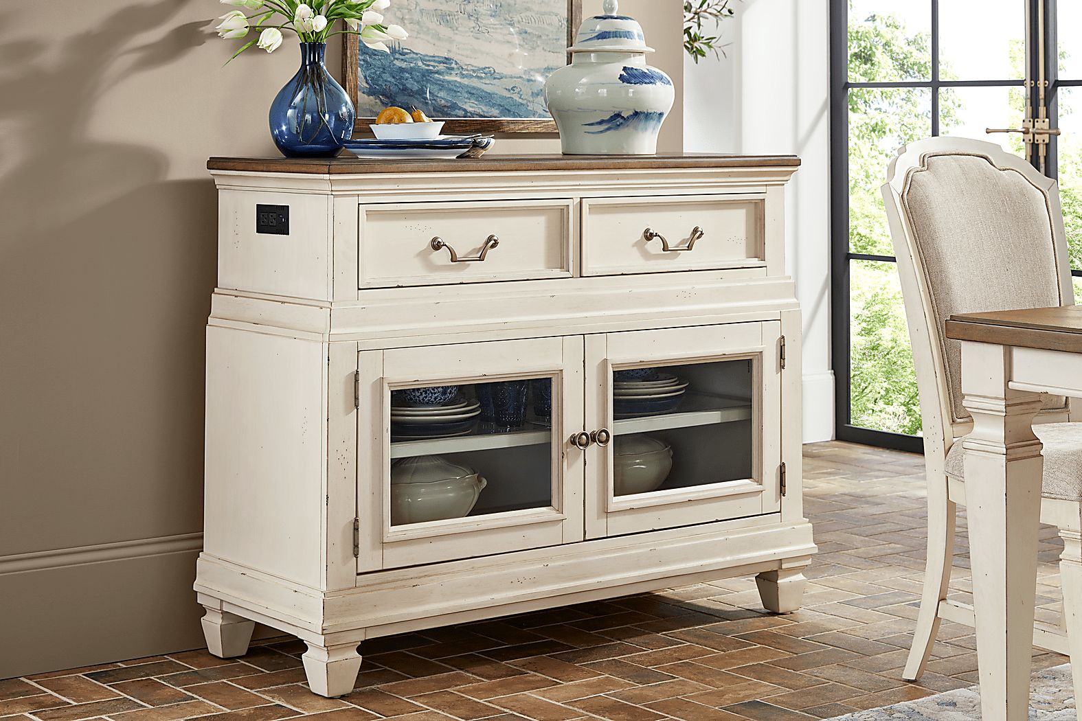 Provence Brown Server - Thumbnail 5