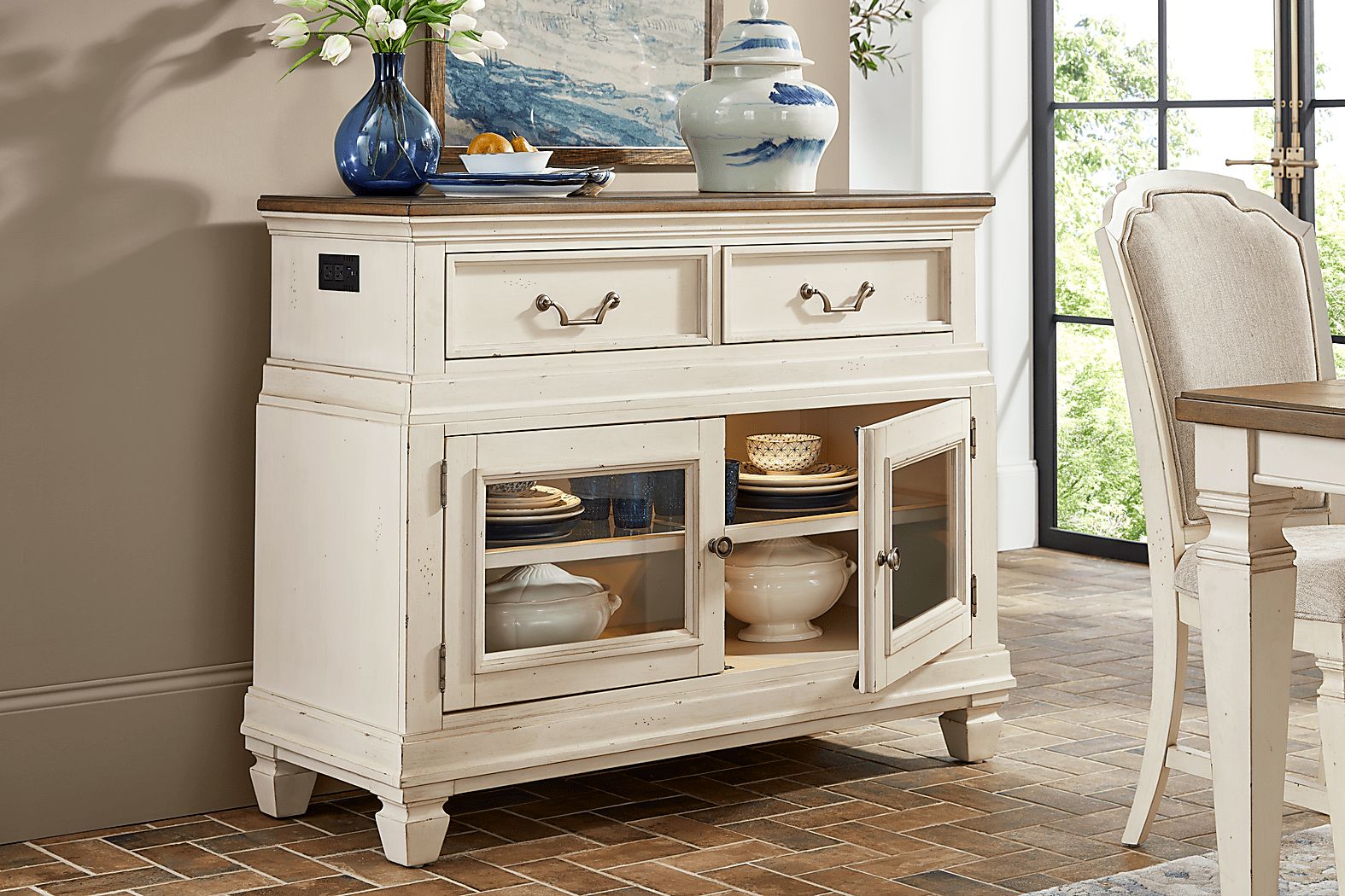 Provence Brown Server - Thumbnail 2
