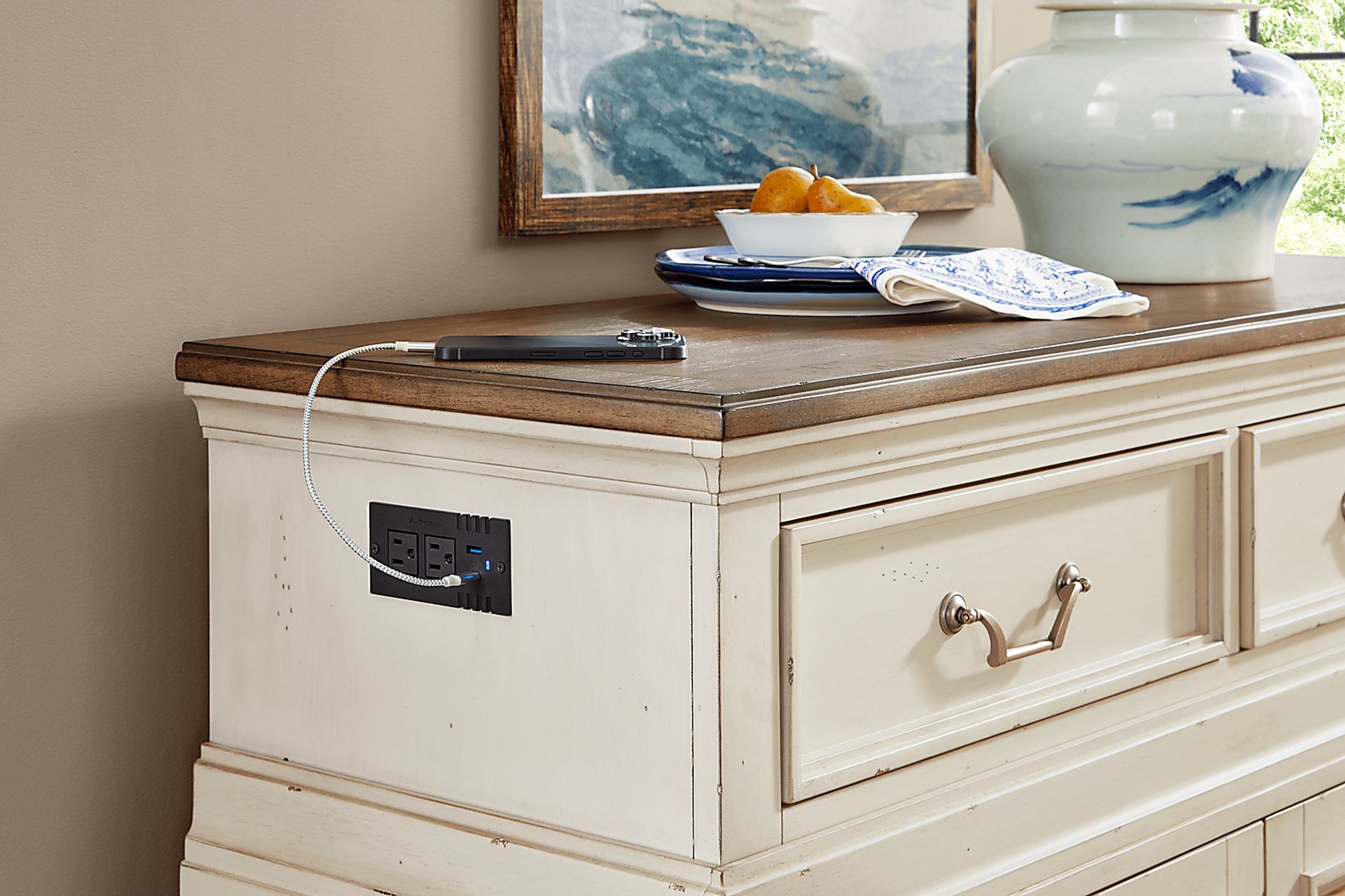 Provence Brown Server - Image 7