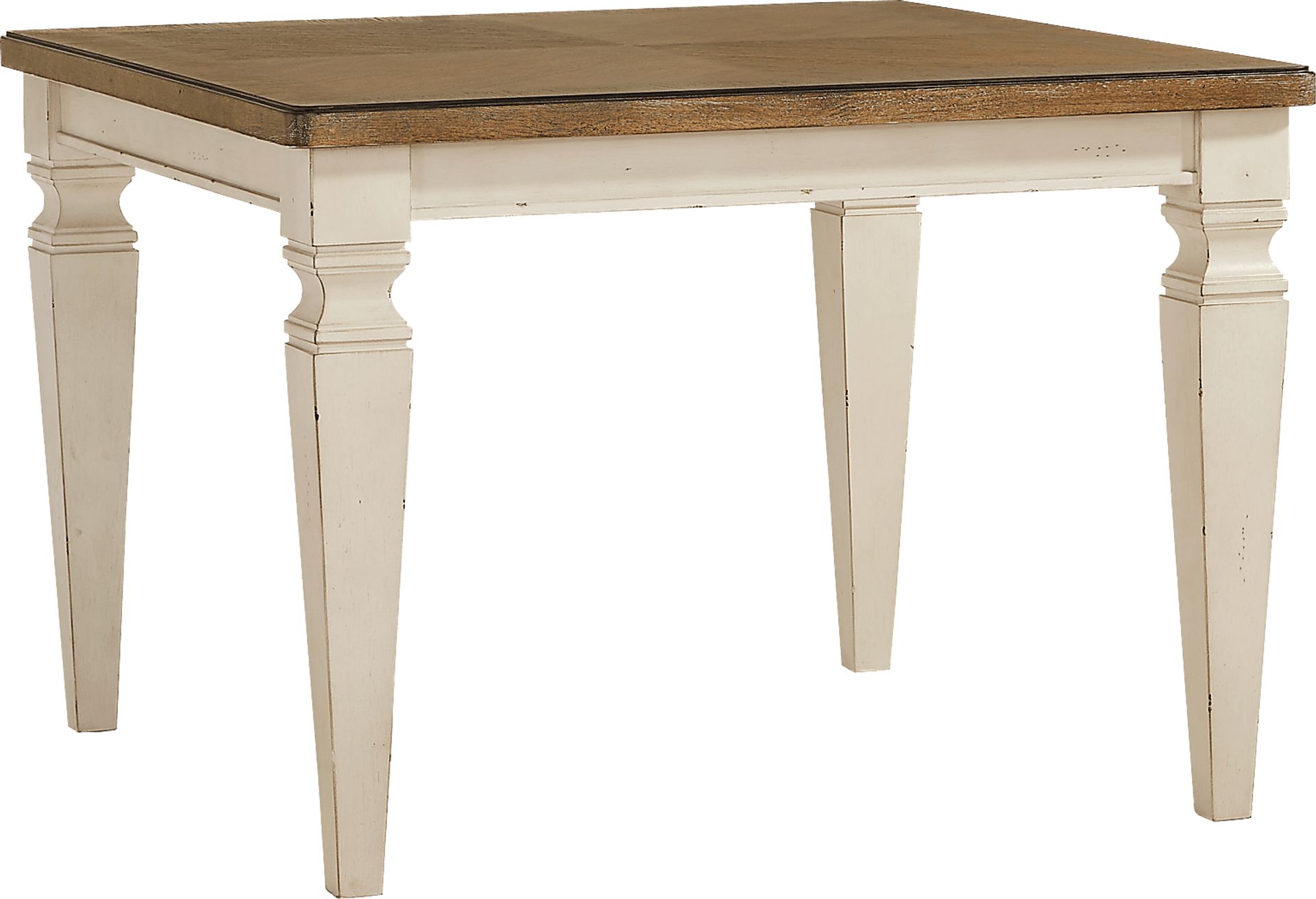 Provence Brown 5 Pc Square Dining Room - Image 2