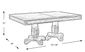 Provence Park Brown Rectangle Dining Table