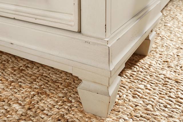 Provence White 7 Pc King Storage Bedroom - Thumbnail - Image 7